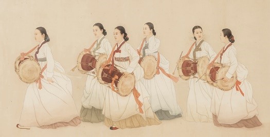 <h2>海兰江畔</h2><p>作者：唐瑞浩</p><p>规格：110cm×190cm</p><p>品类：中国画</p>